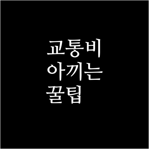 똑똑한 소비 습관 농협 채움카드 대중교통 할인 혜택 완전 정복