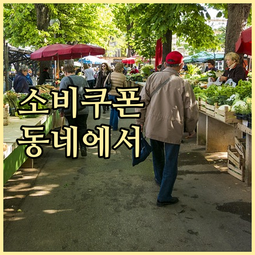 민생회복 소비쿠폰, 우리 동네에서 어떻게 쓸까? 사용처 완벽 정리