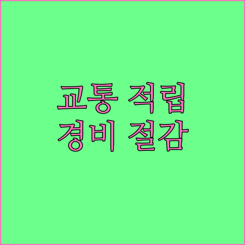 IBK기업카드 대중교통 적립 혜택: 기업 경비 관리의 새로운 시작
