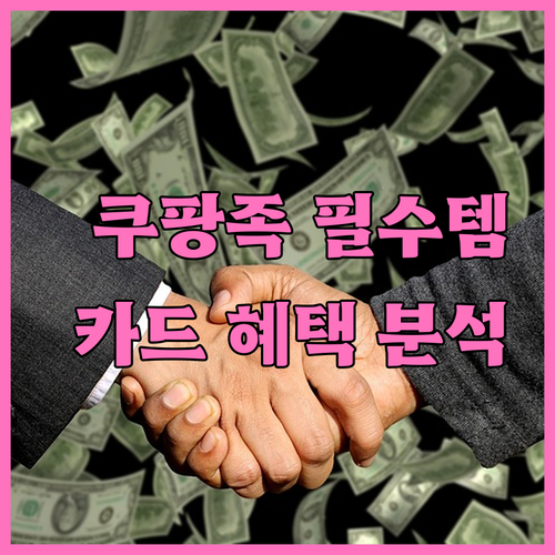 쿠팡족 필수템! IBK기업카드 제휴 혜택, 연회비, 발급 조건 완벽 분석