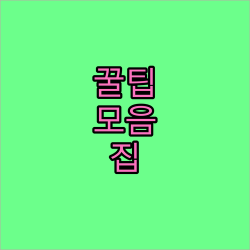 대지동 쓰레기 배출 과태료? 이 방법으로 막으세요