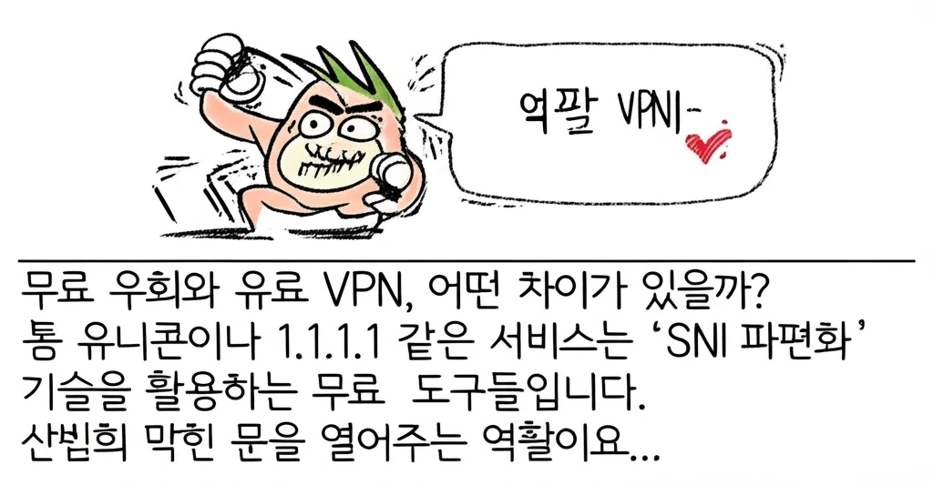 VPN과 우회 서비스 비교