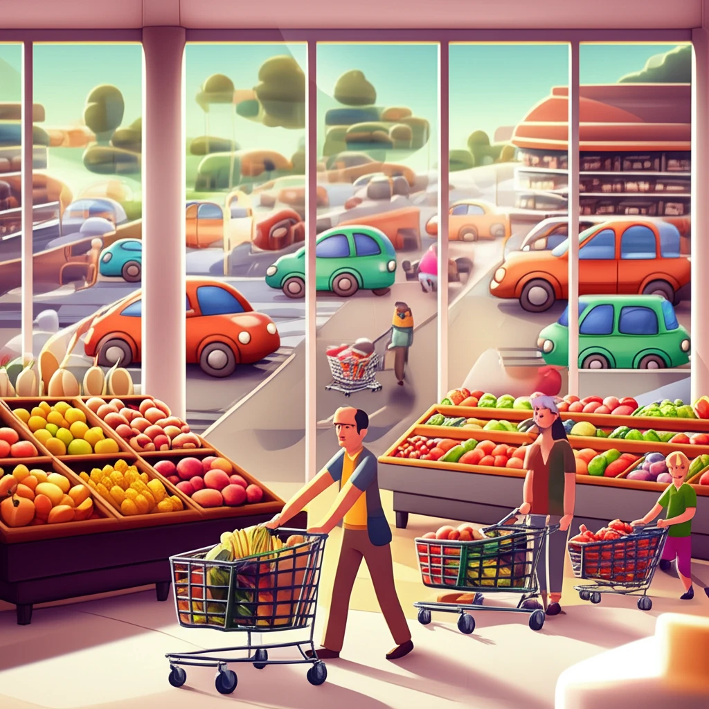 이마트 이천점 매장 전경 및 쇼핑 환경