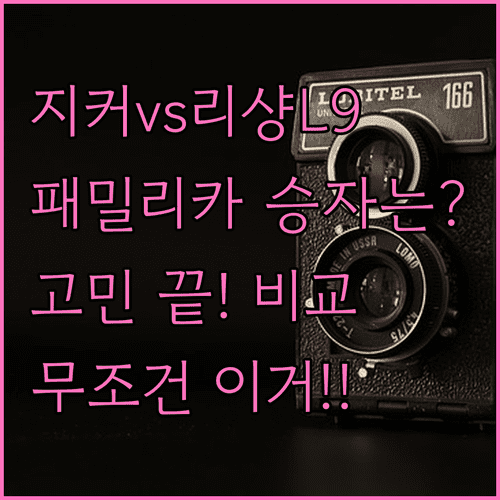지커 009와 리샹 L9 패밀리카 시장 인기 모델 특장점